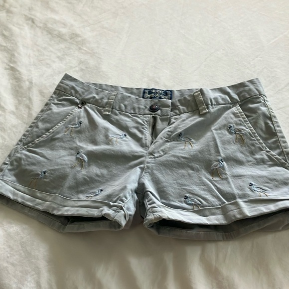 Shorts 100% cotton size small cute flamingo motif - Picture 1 of 6